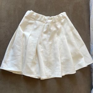 White Tennis Skirt